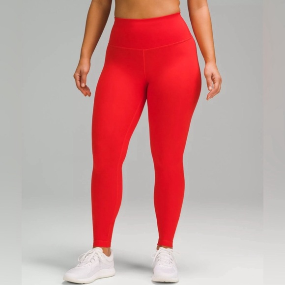 ❤️ NWOT Lululemon Wunder Train 28” Contour Fit Legging Hot Heat Size 4 - Picture 3 of 6